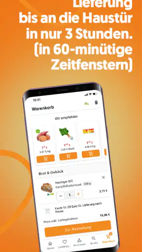 Knuspr – Lebensmittel liefern screenshot 4
