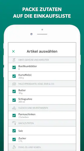 körbchen | Rezeptverwaltung screenshot 5