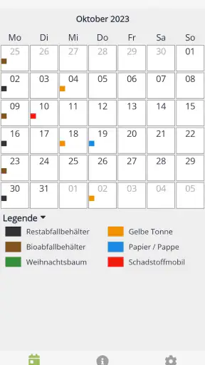 KsB Abfall- und Wertstoffapp screenshot 3