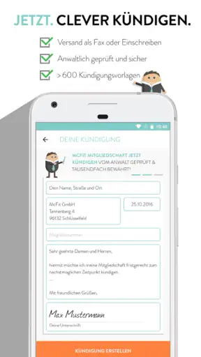 Kündigung - Verträge kündigen screenshot 11