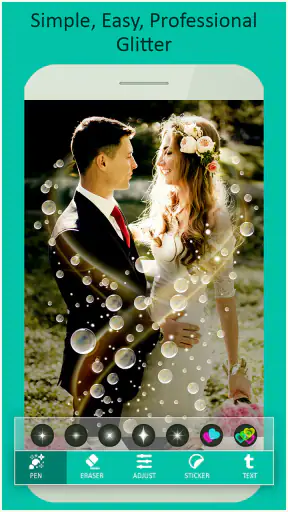 Kunstvoll - Foto Glitzer Effek screenshot 6
