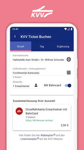 KVV.regiomove screenshot 4