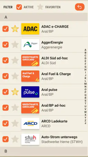 Ladefuchs: EV Strompreise screenshot 6