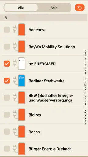 Ladefuchs: EV Strompreise screenshot 7