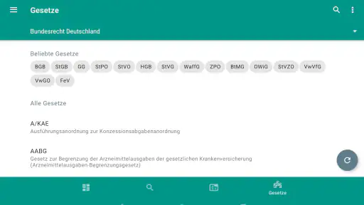 Lawdroid – Deutsche/EU-Gesetze screenshot 10