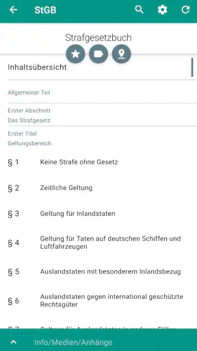 Lawdroid – Deutsche/EU-Gesetze screenshot 3