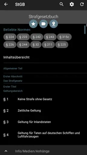 Lawdroid – Deutsche/EU-Gesetze screenshot 7