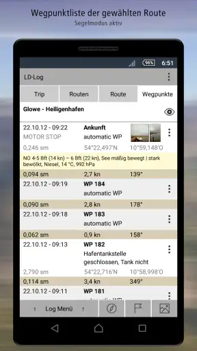 LD-Log - GPS Tracker & Logbuch screenshot 4