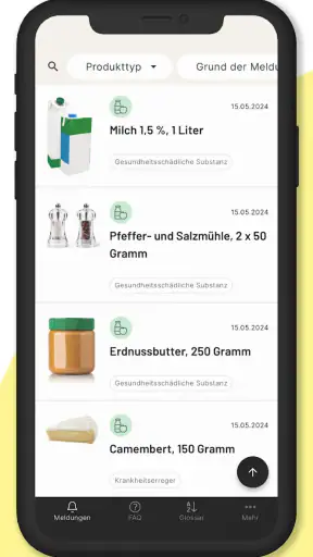 lebensmittelwarnung.de screenshot 2