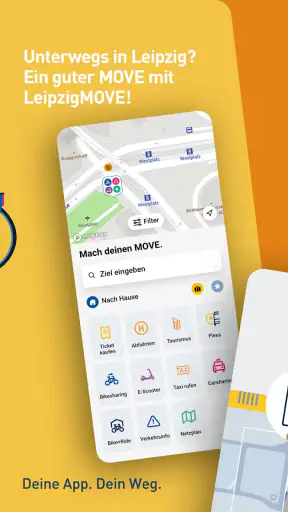 LeipzigMOVE - ÖPNV & Sharing screenshot 2
