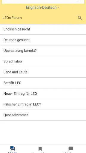 LEO Wörterbuch screenshot 5