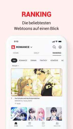 LEZHIN DE screenshot 10