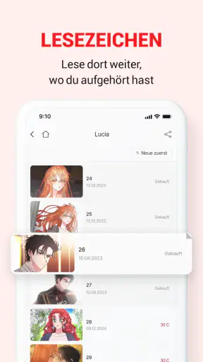 LEZHIN DE screenshot 5