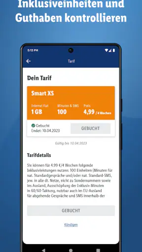 LIDL Connect screenshot 2