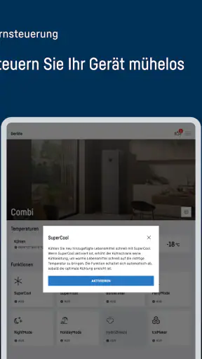 Liebherr SmartDevice screenshot 10