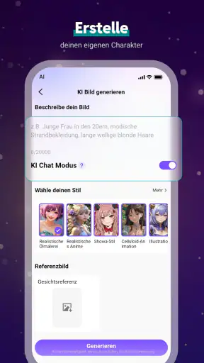 Linky AI: Chat, Spiel, Bindung screenshot 3