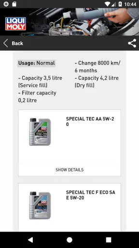 LIQUI MOLY screenshot 3
