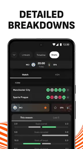 LiveScore Live-Sportergebnisse screenshot 7