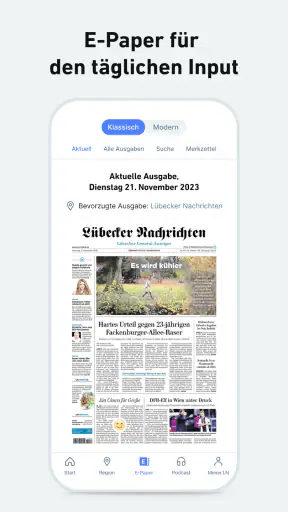LN - Nachrichten und Podcast screenshot 3