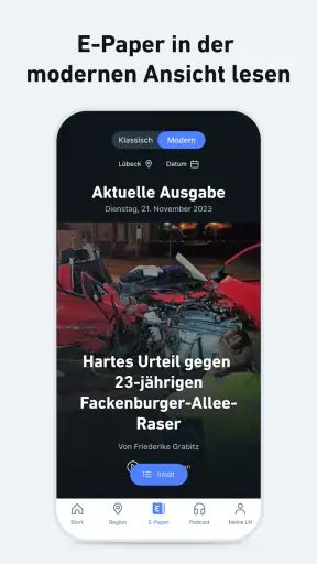 LN - Nachrichten und Podcast screenshot 4