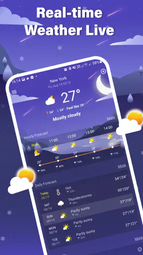 Lokale Wettervorhersage screenshot 11