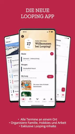 Looping - Familienkalender screenshot 1