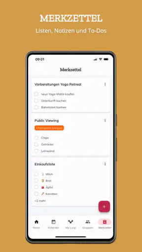 Looping - Familienkalender screenshot 12
