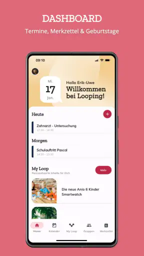 Looping - Familienkalender screenshot 8