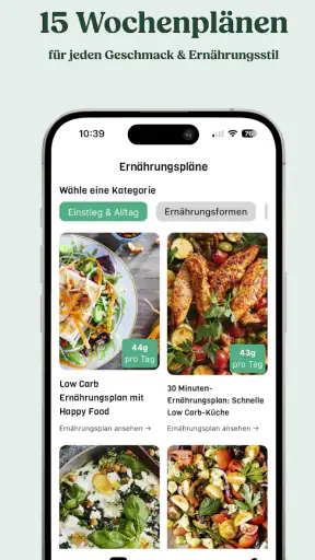 LowCarb - Abnehmen ohne Hunger screenshot 2