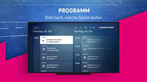MagentaSport - Dein Live-Sport screenshot 10