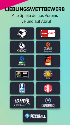 MagentaSport - Dein Live-Sport screenshot 4