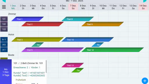 Manager Kundenreservierungen L screenshot 11