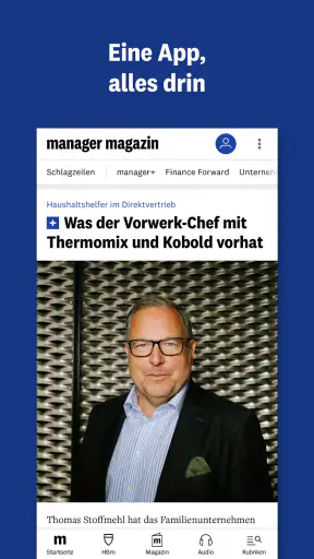 manager - Nachrichten screenshot 1