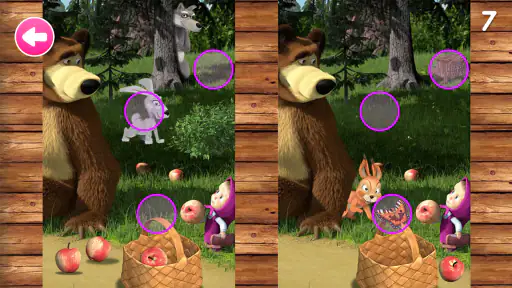 Mascha und der Bär. Lernspiele screenshot 11