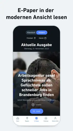MAZ - Nachrichten und Podcast screenshot 4