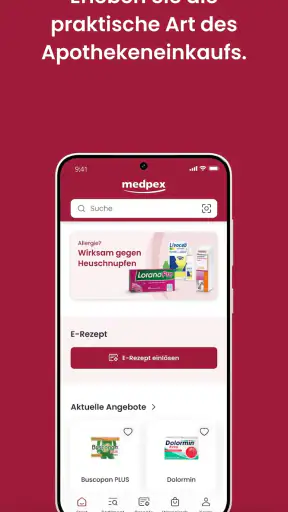 medpex Apotheke & E-Rezept screenshot 3