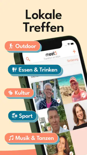 Meet5: Neue Leute kennenlernen screenshot 3