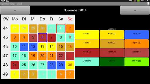 Mein Dienstplan screenshot 10