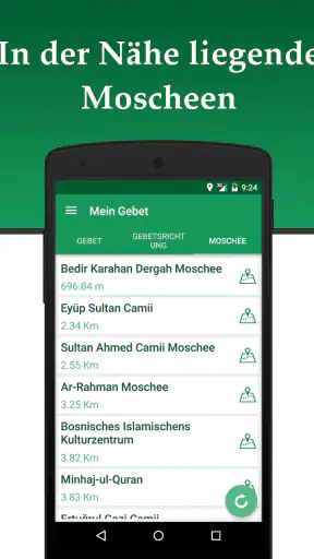 Mein Gebet: Qibla, Athan,Quran screenshot 3