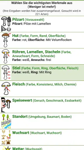 Meine Pilze (Pilzbestimmung) screenshot 3