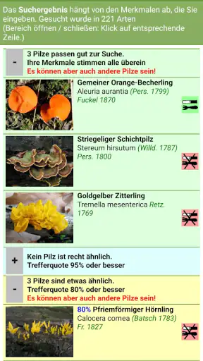 Meine Pilze (Pilzbestimmung) screenshot 5