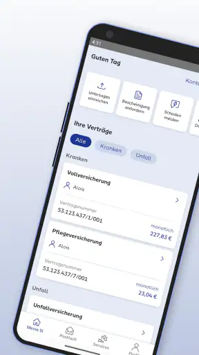 Meine SI Mobile screenshot 1