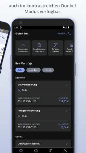 Meine SI Mobile screenshot 2