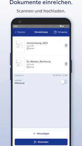Meine SI Mobile screenshot 5