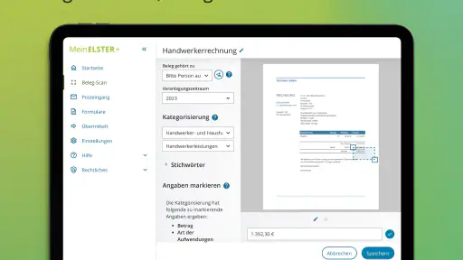 MeinELSTER+ screenshot 12