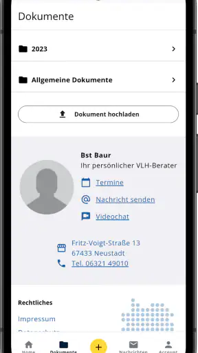 MeineVLH screenshot 2