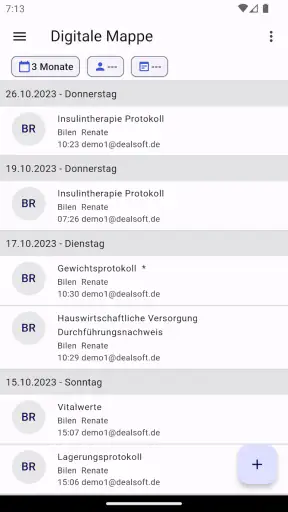 meinpflegedienst.com screenshot 2