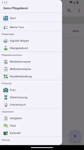 meinpflegedienst.com screenshot 3