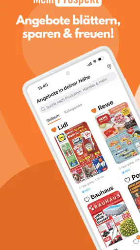 MeinProspekt mit Einkaufsliste screenshot 1