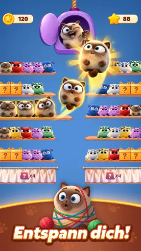 Meow Sort-Color Puzzle Master screenshot 11